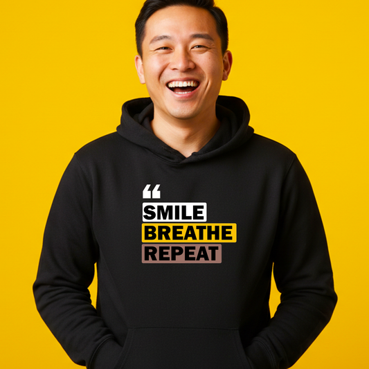 Smile Breathe Repeat Hoodie
